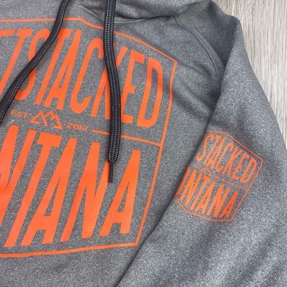 Sport-Tek Get Stacked Montana Pullover Hoodie Long Sleeve Sweatshirt Med. - Picture 4 of 11